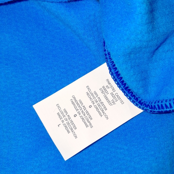 NWOT! Champion Blue Quarter-Zip Pullover - Picture 4 of 4